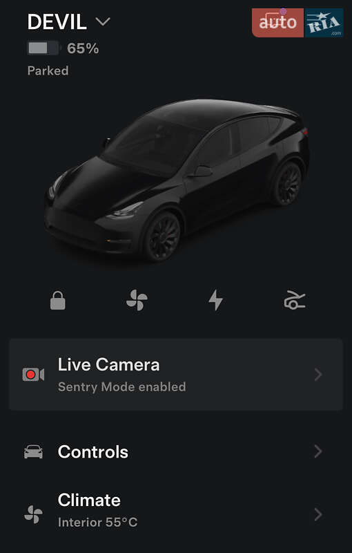 Внедорожник / Кроссовер Tesla Model Y 2021 в Днепре