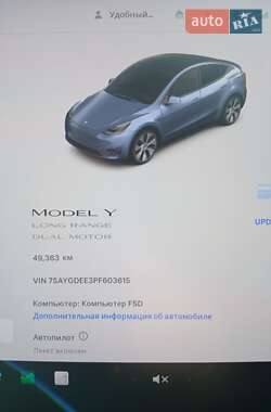 Внедорожник / Кроссовер Tesla Model Y 2023 в 