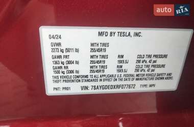 Внедорожник / Кроссовер Tesla Model Y 2024 в 