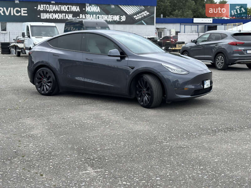 Внедорожник / Кроссовер Tesla Model Y 2020 в Киеве