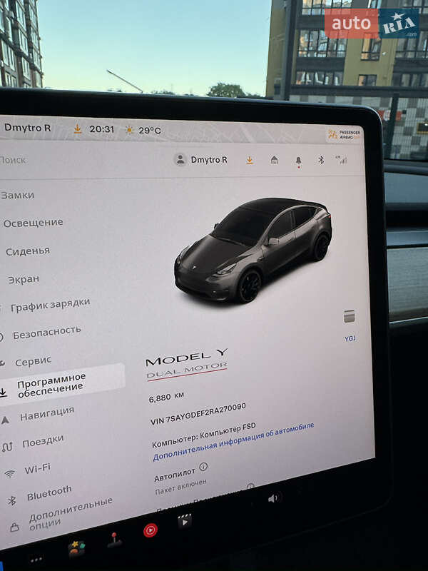 Внедорожник / Кроссовер Tesla Model Y 2024 в Житомире
