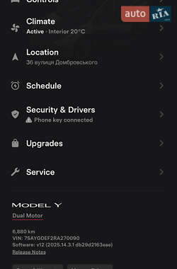 Внедорожник / Кроссовер Tesla Model Y 2024 в 
