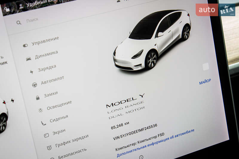 Внедорожник / Кроссовер Tesla Model Y 2021 в Львове