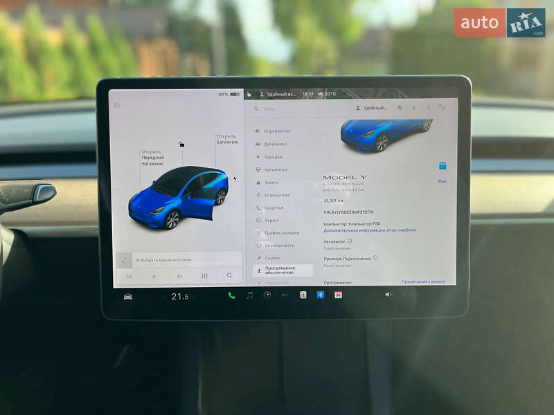 Внедорожник / Кроссовер Tesla Model Y 2021 в Харькове фото 13 Внедорожник / Кроссовер Tesla Model Y 2021 в Харькове