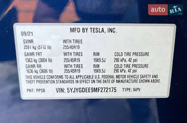 Внедорожник / Кроссовер Tesla Model Y 2021 в 