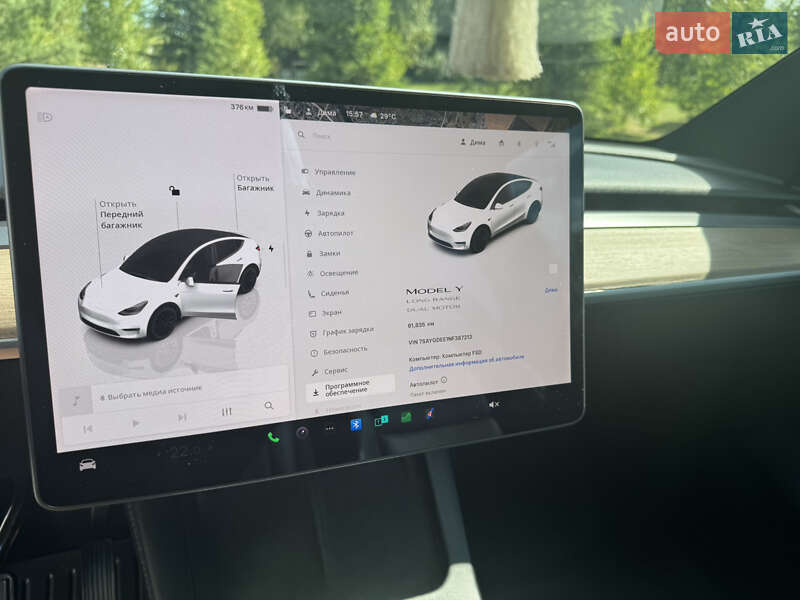 Внедорожник / Кроссовер Tesla Model Y 2022 в Белой Церкви фото 25 Внедорожник / Кроссовер Tesla Model Y 2022 в Белой Церкви