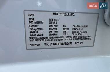 Внедорожник / Кроссовер Tesla Model Y 2020 в Ровно