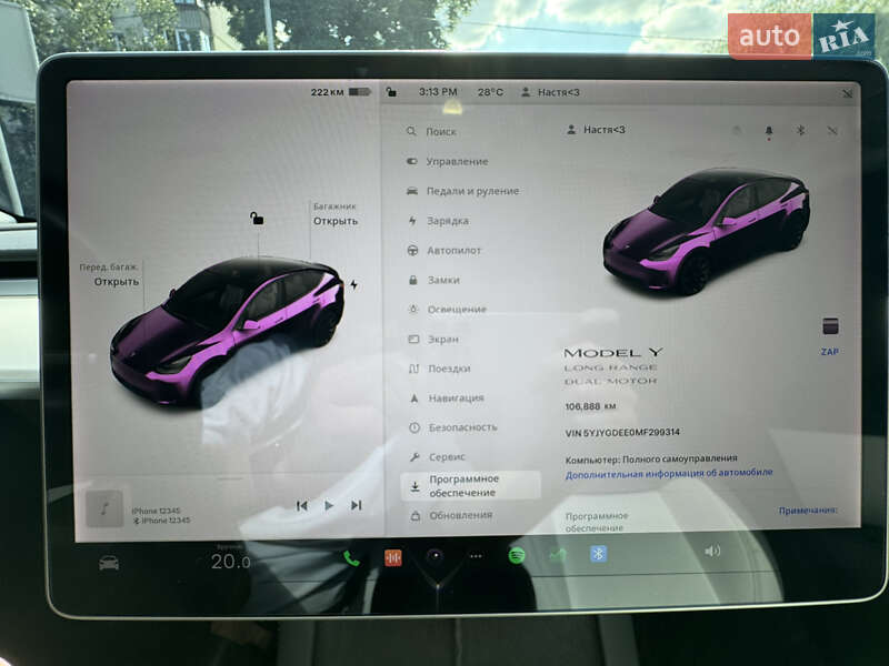 Позашляховик / Кросовер Tesla Model Y 2021 в Києві