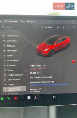 Внедорожник / Кроссовер Tesla Model Y 2022 в 