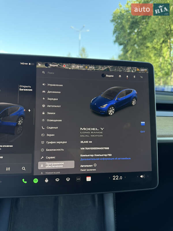 Позашляховик / Кросовер Tesla Model Y 2022 в Тернополі