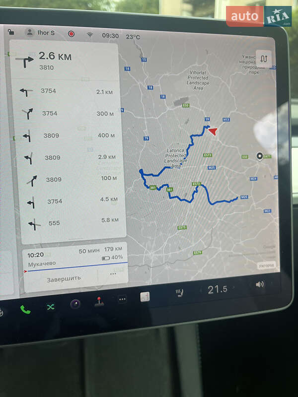 Позашляховик / Кросовер Tesla Model Y 2022 в Ужгороді