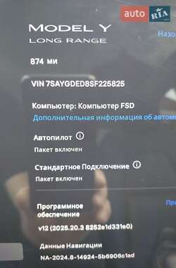 Внедорожник / Кроссовер Tesla Model Y 2024 в 