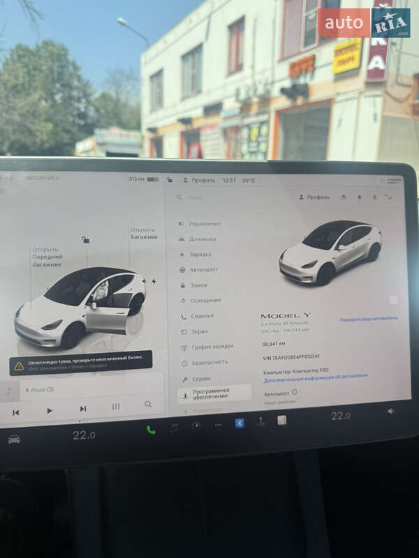 Позашляховик / Кросовер Tesla Model Y 2022 в Харкові