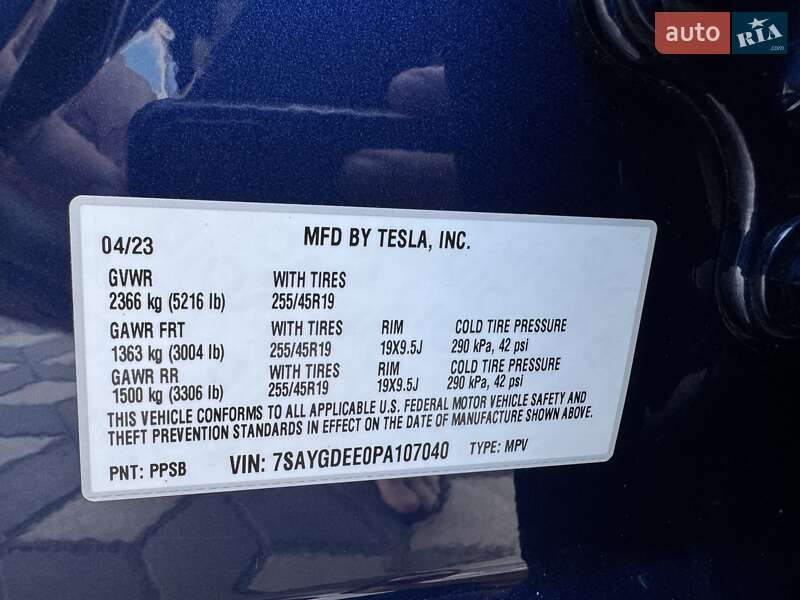 Внедорожник / Кроссовер Tesla Model Y 2023 в Одессе