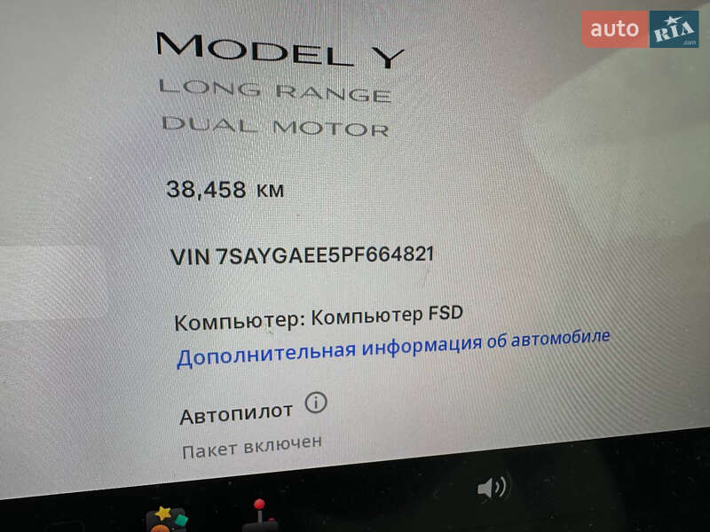 Внедорожник / Кроссовер Tesla Model Y 2023 в Киеве