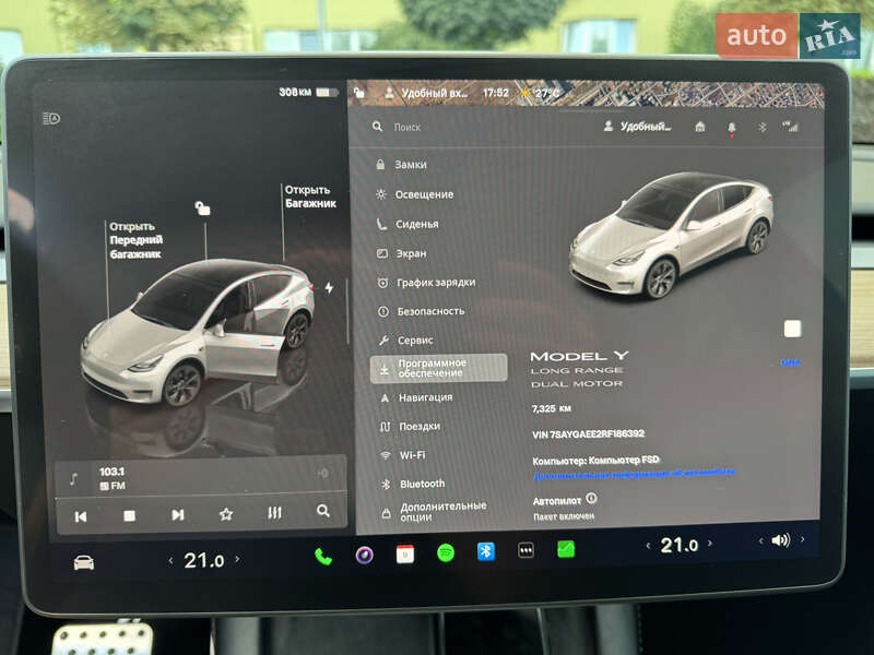Внедорожник / Кроссовер Tesla Model Y 2024 в Киеве