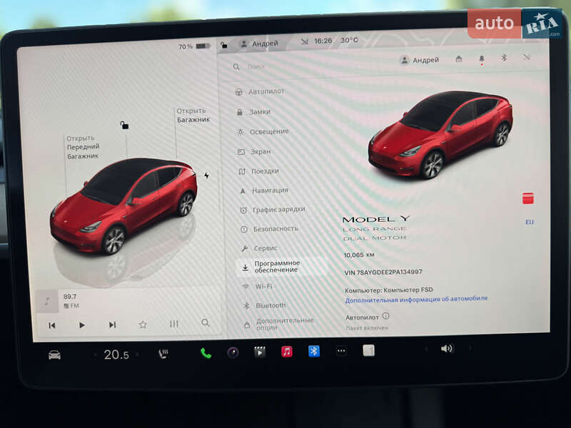 Внедорожник / Кроссовер Tesla Model Y 2023 в Днепре