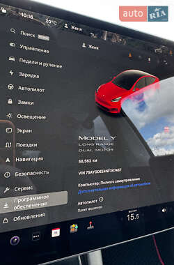 Внедорожник / Кроссовер Tesla Model Y 2022 в 