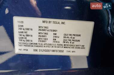 Внедорожник / Кроссовер Tesla Model Y 2020 в 