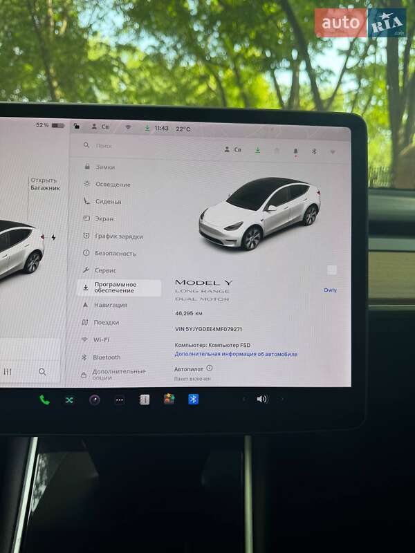 Внедорожник / Кроссовер Tesla Model Y 2020 в Львове