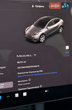Внедорожник / Кроссовер Tesla Model Y 2023 в 