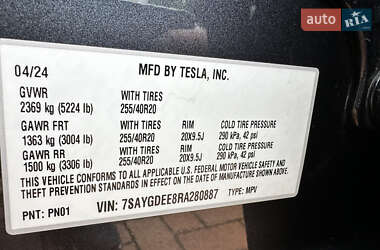 Позашляховик / Кросовер Tesla Model Y 2024 в 