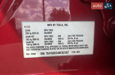 Позашляховик / Кросовер Tesla Model Y 2022 в 