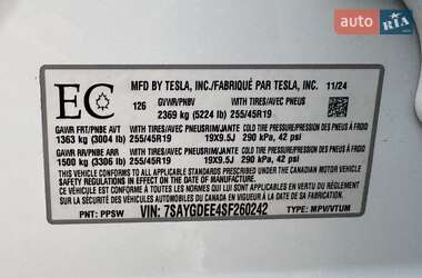 Внедорожник / Кроссовер Tesla Model Y 2024 в 