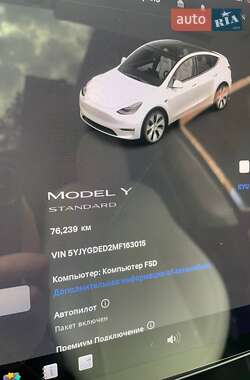 Внедорожник / Кроссовер Tesla Model Y 2021 в Днепре