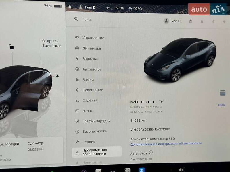 Позашляховик / Кросовер Tesla Model Y 2024 в Львові