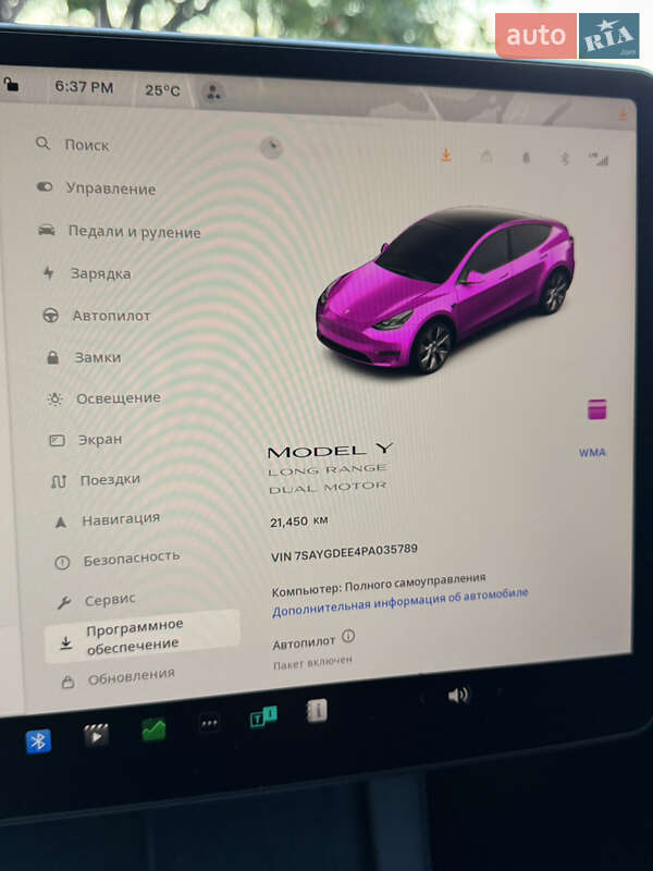 Позашляховик / Кросовер Tesla Model Y 2022 в Дніпрі