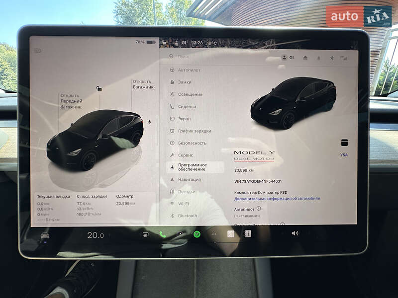 Позашляховик / Кросовер Tesla Model Y 2022 в Києві фото 22 Позашляховик / Кросовер Tesla Model Y 2022 в Києві