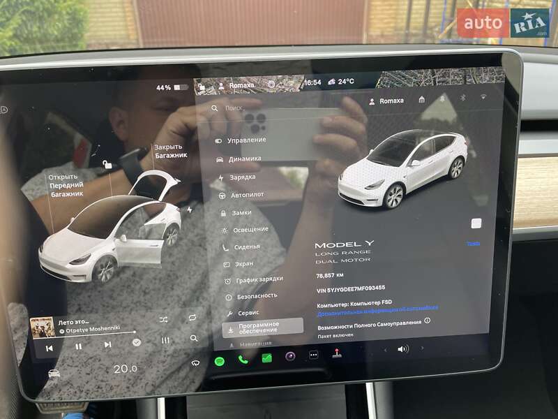 Позашляховик / Кросовер Tesla Model Y 2020 в Києві