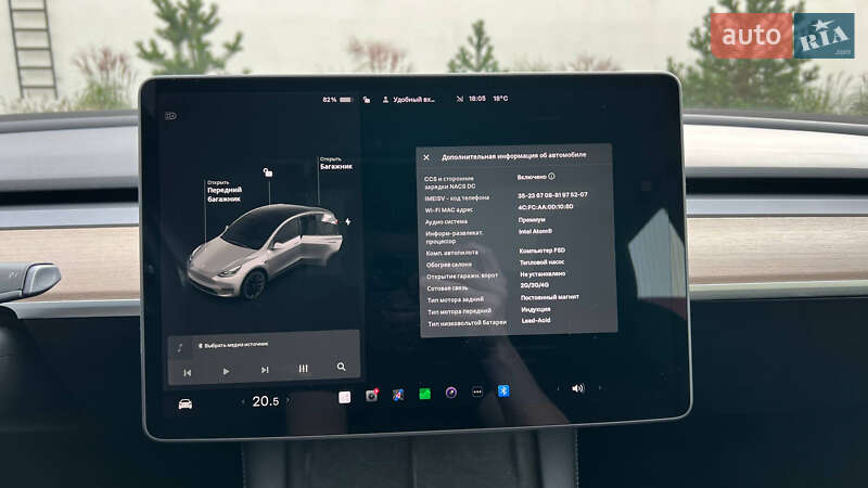 Позашляховик / Кросовер Tesla Model Y 2021 в Луцьку