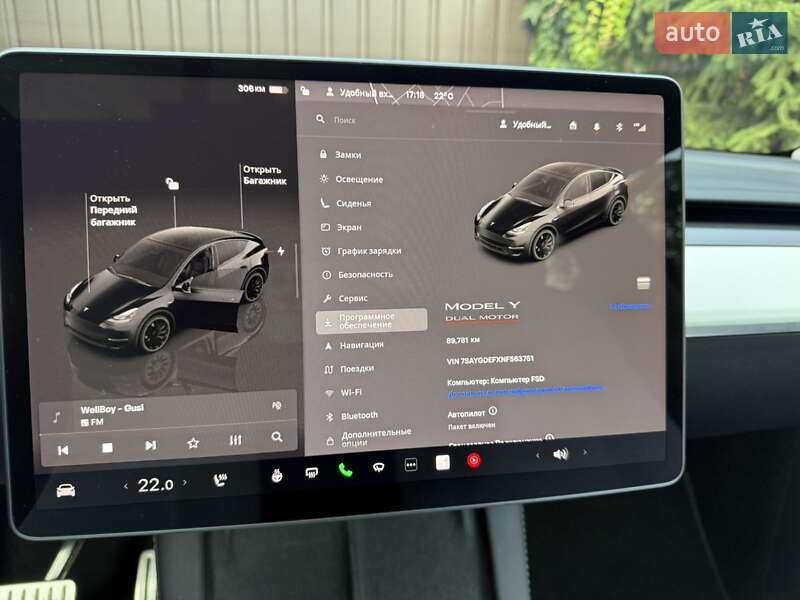 Позашляховик / Кросовер Tesla Model Y 2022 в Києві
