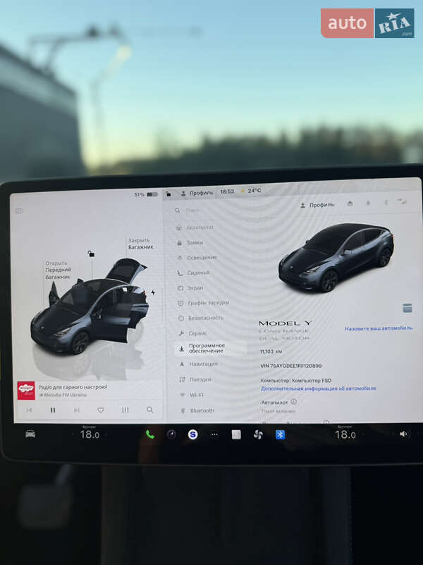 Позашляховик / Кросовер Tesla Model Y 2024 в Львові фото 15 Позашляховик / Кросовер Tesla Model Y 2024 в Львові
