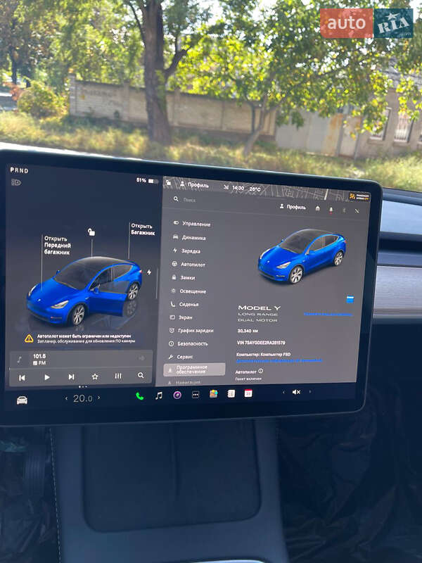 Позашляховик / Кросовер Tesla Model Y 2024 в Дніпрі фото 5 Позашляховик / Кросовер Tesla Model Y 2024 в Дніпрі