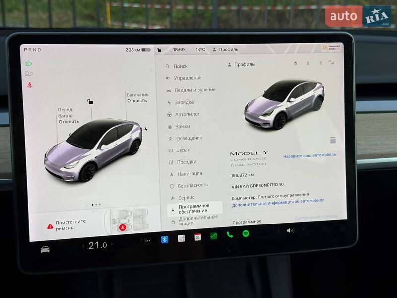 Позашляховик / Кросовер Tesla Model Y 2021 в Хмельницькому