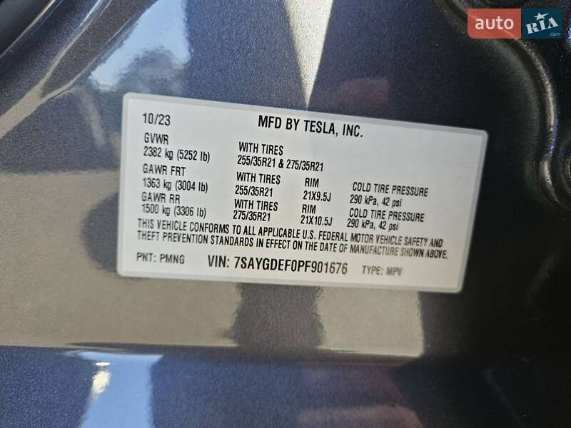 Внедорожник / Кроссовер Tesla Model Y 2023 в Днепре