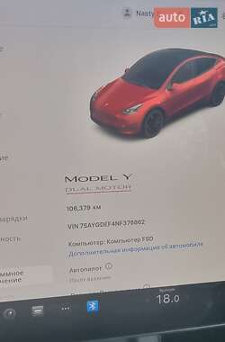 Позашляховик / Кросовер Tesla Model Y 2022 в 