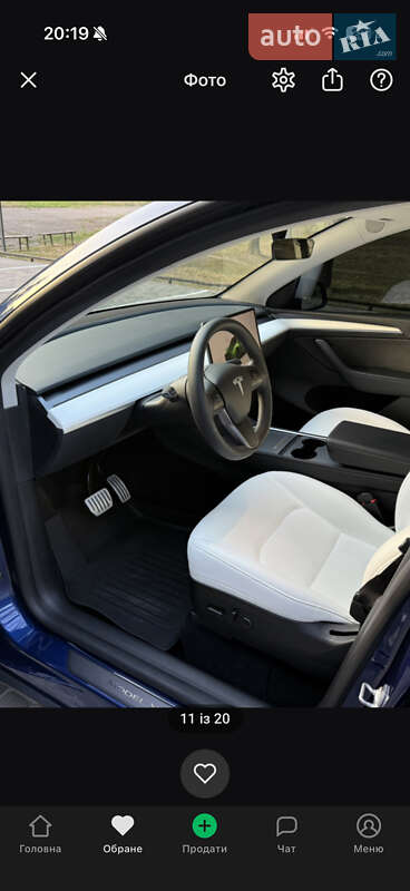 Позашляховик / Кросовер Tesla Model Y 2023 в Запоріжжі