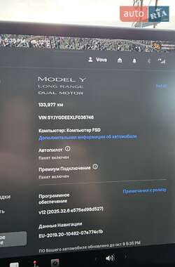 Позашляховик / Кросовер Tesla Model Y 2020 в 