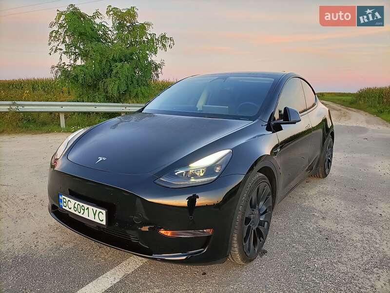 Внедорожник / Кроссовер Tesla Model Y 2022 в Львове