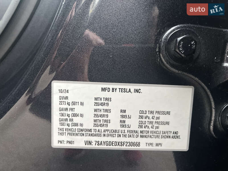 Позашляховик / Кросовер Tesla Model Y 2024 в Рівному