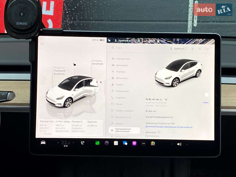 Позашляховик / Кросовер Tesla Model Y 2022 в Києві фото 21 Позашляховик / Кросовер Tesla Model Y 2022 в Києві