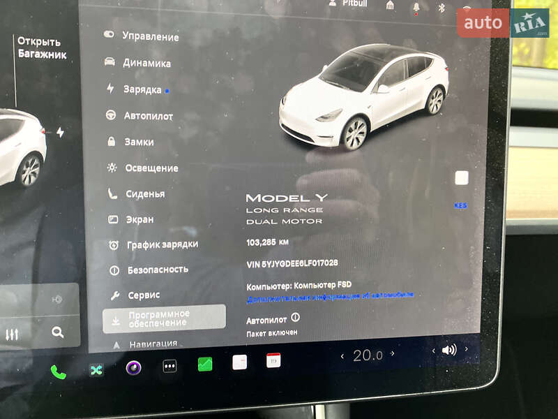 Внедорожник / Кроссовер Tesla Model Y 2020 в Виннице фото 19 Внедорожник / Кроссовер Tesla Model Y 2020 в Виннице