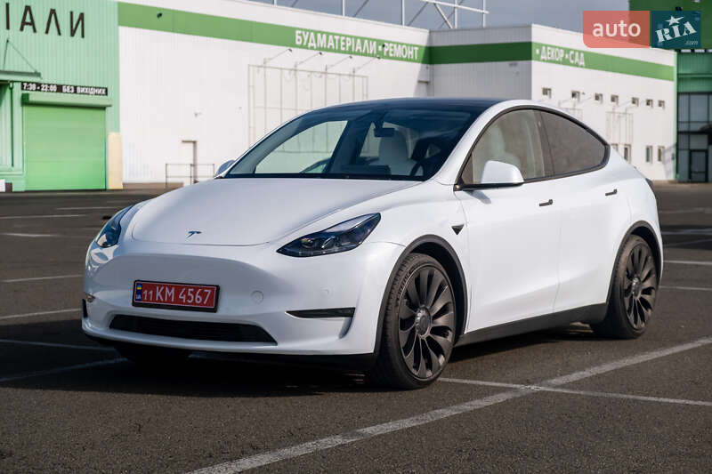 Внедорожник / Кроссовер Tesla Model Y 2022 в Киеве фото 2 Внедорожник / Кроссовер Tesla Model Y 2022 в Киеве