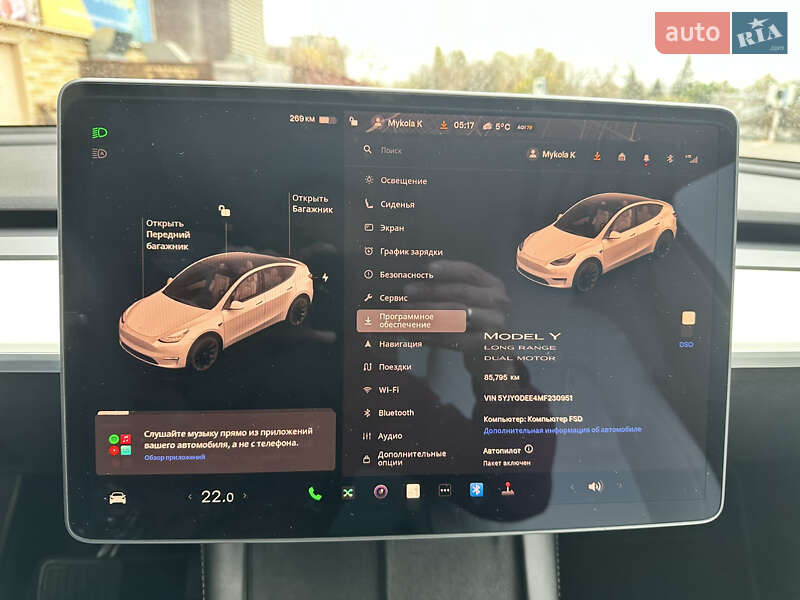 Позашляховик / Кросовер Tesla Model Y 2021 в Харкові