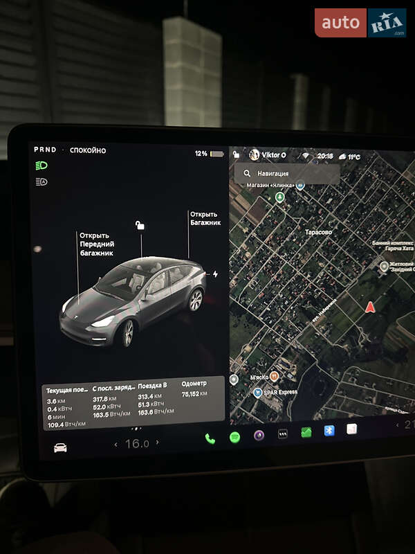 Внедорожник / Кроссовер Tesla Model Y 2022 в Луцке