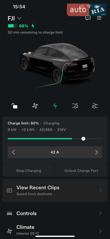 Внедорожник / Кроссовер Tesla Model Y 2022 в Львове